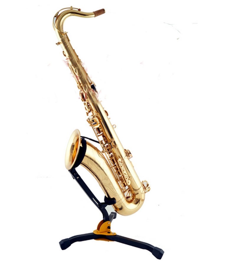 mkki Foldable Saxophone Stand Sax Tripod Holder for Alto/Tenor Saxophone - Image 2